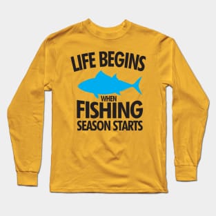 Fishing Season Long Sleeve T-Shirt